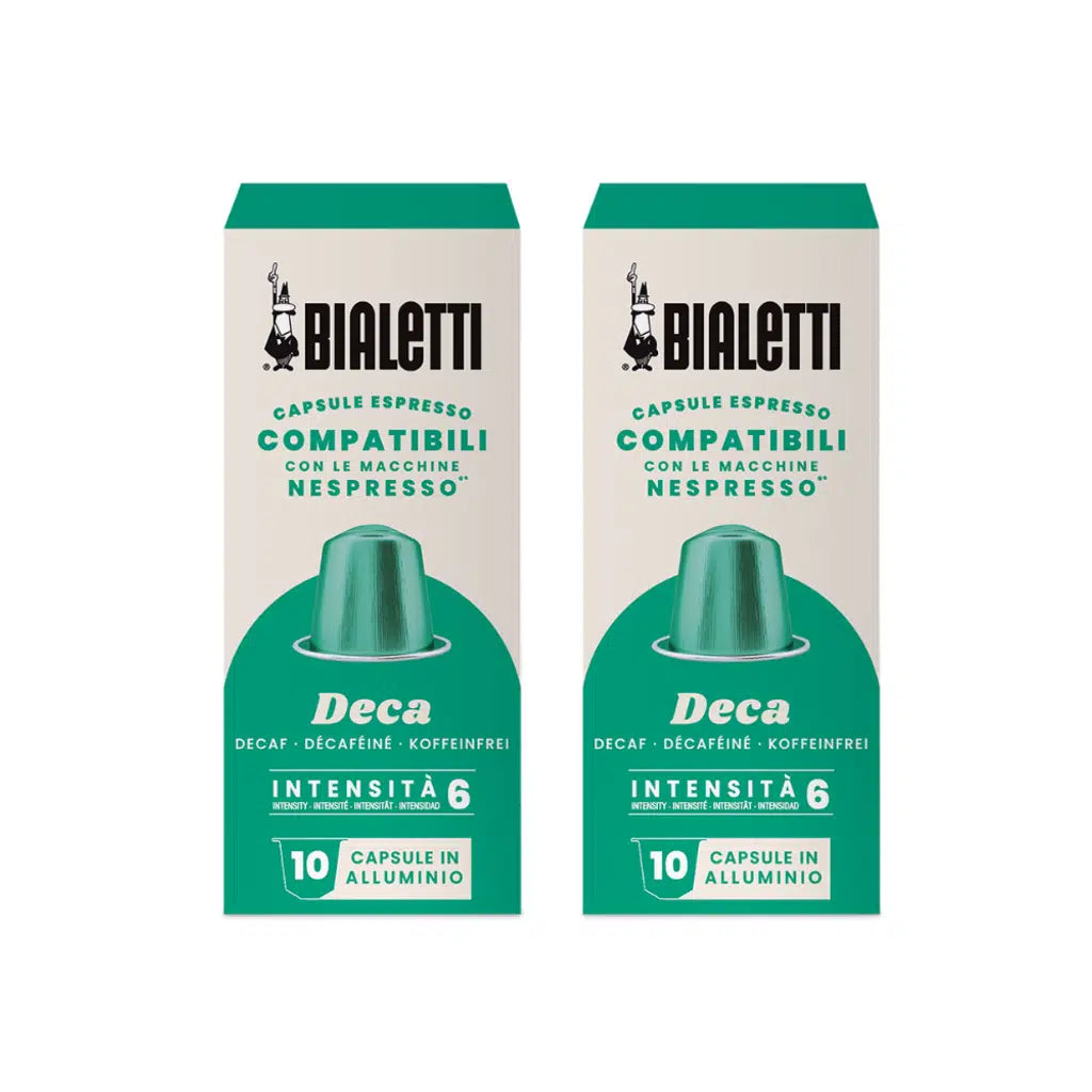 Bialetti Nespresso Uyumlu Kapsül Kahve Decaffeinato 20 Adet - Kafeinsiz Kapsül Kahve