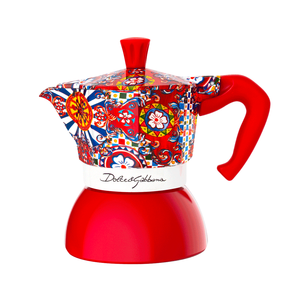 Moka Induction Bialetti Dolce Gabbana Sicilian Cart