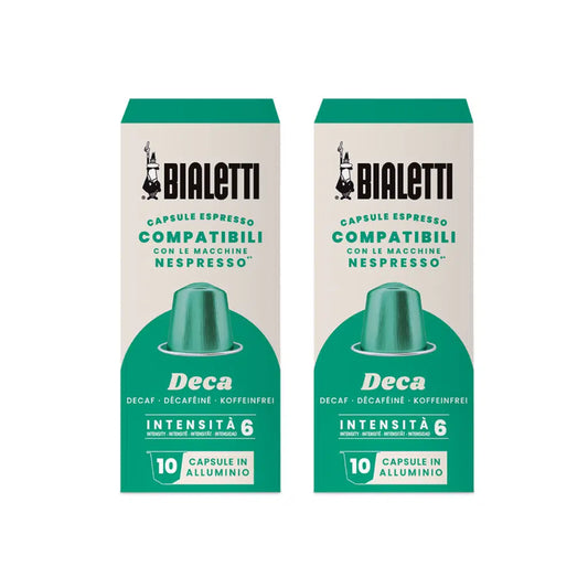 Bialetti Nespresso Uyumlu Kapsül Kahve Decaffeinato 20 Adet - Kafeinsiz Kapsül Kahve